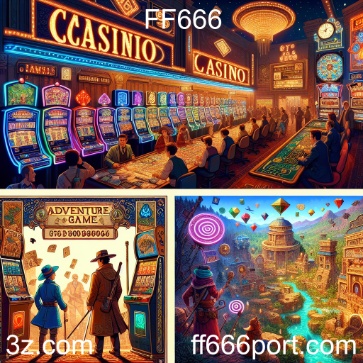 Descubra o Mundo dos Jogos de Aventura no FF666